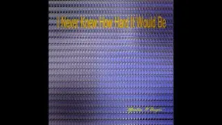 Martin H Unzon - I Never Knew How Hard It Would Be