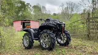Installing 20 inch MSA wheels and 33 inch BKT&rsquo;s on a Polaris Sportman Highlifter 850