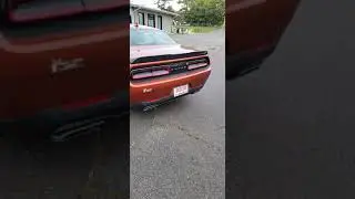 Challenger Scat Pack 392 Mid Muffler Delete Revs