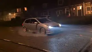 Honda civic ep1 burnout FULL SEND