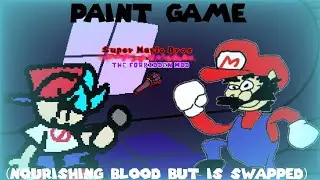 Paint Game (Nourishing Blood But Is Swapped) [Super Mario Bros The Forbidden Mod] 