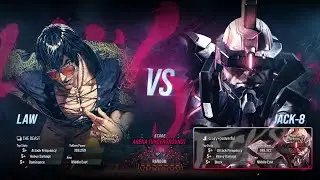 BSK (Law) VS Crazy+powerful (Jack-8) Tekken 8 Ranked