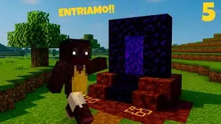 Ho CREATO il PORTALE DEL NETHER SU MINECRAFT!! Minecraft Vanilla 05