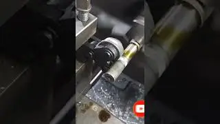 knurling on a manual lathe #tools #lathe #shortsvideo #shorts
