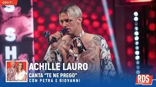 Achille Lauro canta 