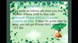 iPhone SMS Backup - Backup iPhone SMS, iMessages to mac