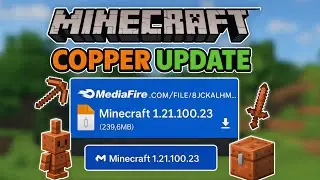 Minecraft Patch 1.21.100.23 beta MEDIAFIRE | 32/64 both competable