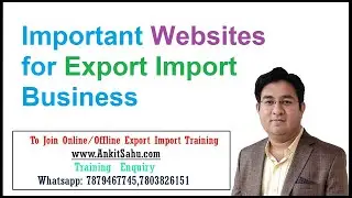 Important Websites for Export Import Business