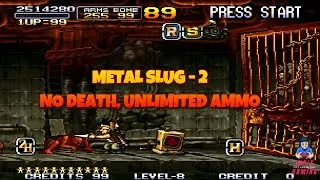 Взлом Metal Slug 2 — бесконечные боеприпасы и бомбы | Прохождение игры без смертей (полное прохож...