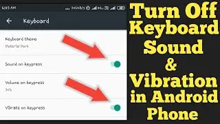 How To Turn Off Keyboard Typing Sound and Vibration on Xiaomi Devices | @TechnoPanchal
