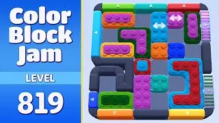Color Block Jam Level 819 | Every Puzzle Solved! 🎯
