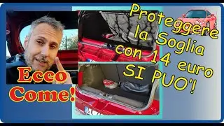 Protezione salita baule con rivestimento in moquette rinforzata per Dacia Sandero III 2022