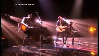 Lawson perform on The Voice Live Show Two