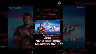 Jonathan gaming  Again #mvp in winter master champion tournament...THE UNIVERSAL MVP #godljonathan