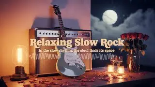 Romantic Slow Rock Instrumentals | Soft Guitar Music for Relax