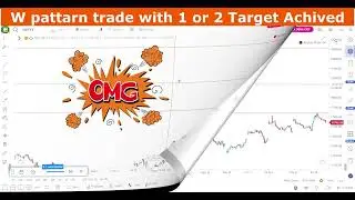 W Pattern Trade With 1 Or 2 Target Achieved