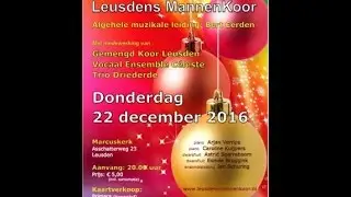 Kerst- In van het Leusdens Mannenkoor