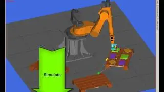 RoboWave hyprogram: Offline automatic Robot program generation to stacking pieces