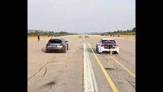 @draptec Aerodrom Ponikve RS6 vs RS4