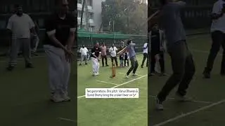 Varun Dhawan & Suniel Shetty bring cricket fever on #celebrity #cricket #sunilshetty #varundhawan