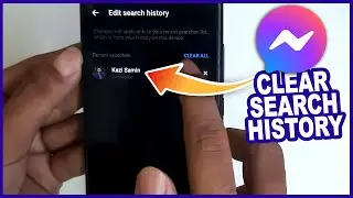 How to clear Search History on Facebook Messenger