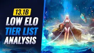 New Low Elo Tier List Patch 13.1B IN DEPTH ANALYSIS - League of Legends