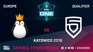 Team Kinguin vs PENTA, ESL One Katowice EU, game 1 [Adekvat, Smile]