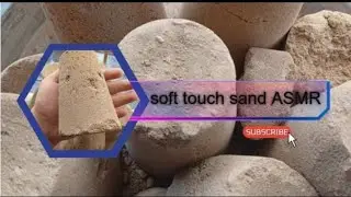 ASMR #SOFT silky sand Dry Crumbling 