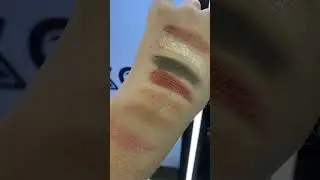 Swatches/свотчи палетки Buxom tiki bar/ средний сегмент / что купить на сейле/ Летуаль