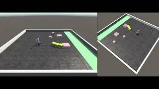 Coordinated Robots with RL, ROS 2, and BTs: Printing & Obstacle Removal with Multiple Robots