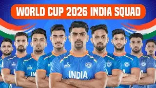 Team India Best Squad for Kabaddi World Cup & Asian Games 2026