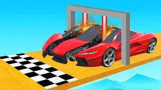 GTA 5 But LASERS Block The FINISH LINE!