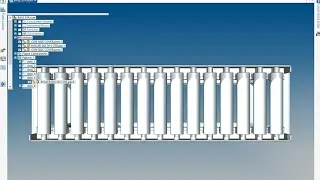 Roller Conveyor Design in SolidEdge