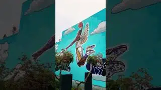 Kobe Bryant Angel Mural