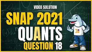 SNAP 2024 | SNAP 2021 Quant | Question 18: Video Solution | #doubtpucho #mba #snap2024