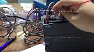 PLC training video on new automatic labeling machine