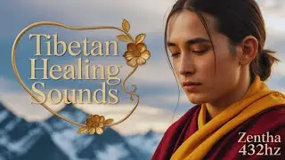 Guided Meditation with Tibetan Flute & 432Hz | Sacred Sound Healing for Sleep and Spiritual Calm