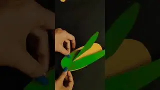 how to make paper corn 🌽|| paper craft ideas|| diy craft #project||paper #vegetables#corn #short