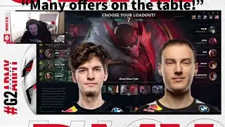 Perkz Asks Mikyx About Searching For New Teams And Blocking Offers!!