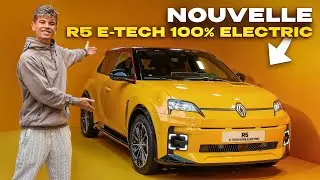 Renault 5 E-Tech 100% électrique - TOUR COMPLET (extérieur & Intérieur) à MAISON5 !