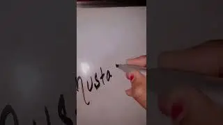 Mustafa name design|Comment your name for next video