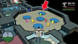 Encontré La Nave De Among Us en Gta San Andreas ! (MOD)