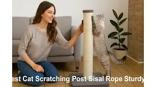 🐾 Лучшая когтеточка для кошек из прочной сизалевой веревки | SmartCat Ultimate Scratching Post &ndash; ...