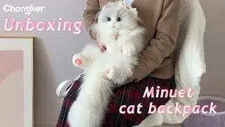Is this a CAT or a BACKPACK? 😻 | Minuet Plush Backpack Unboxing