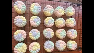 彩虹鳳梨花酥 Rainbow pineapple cakes