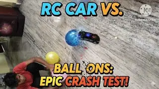 My First RC Car vs Balloons | Epic Popping Experiment! My dream home 