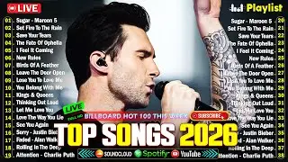 Taylor Swift, Maroon 5, Justin Bieber, Charlie Puth, Bruno Mars 💝 Billboard Top 50 This Week