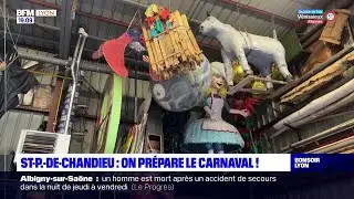 Saint-Pierre-de-Chandieu : On pr&eacute;pare le carnaval !