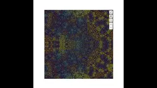 Psychedelia, made in Desmos (Ducks Fractal - HD or 4K viewing & looping advised)