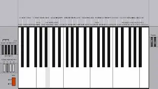 Casiotone 8000 [Synthesizer test] (1983) Casio